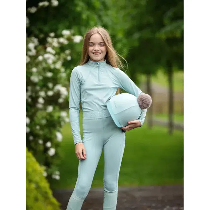 Lemieux Young Rider Lizzie Mesh Legging Aqua Aqua 7-8 years Legwear