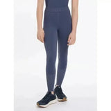 Lemieux Young Rider Lizzie Mesh Legging Dusk Blue Dusk Blue 7-8 Years Riding Tights