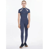Lemieux Young Rider Lizzie Mesh Legging Dusk Blue Dusk Blue 7-8 years Legwear