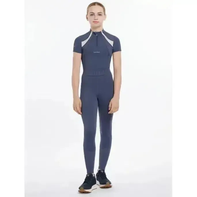 Lemieux Young Rider Lizzie Mesh Legging Dusk Blue Dusk Blue 7-8 Years Riding Tights