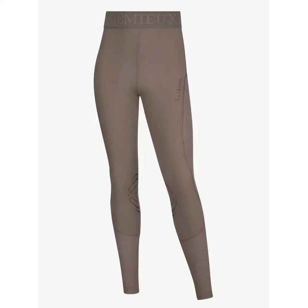 Lemieux Young Rider Lizzie Mesh Legging Walnut 7-8 Years Legwear