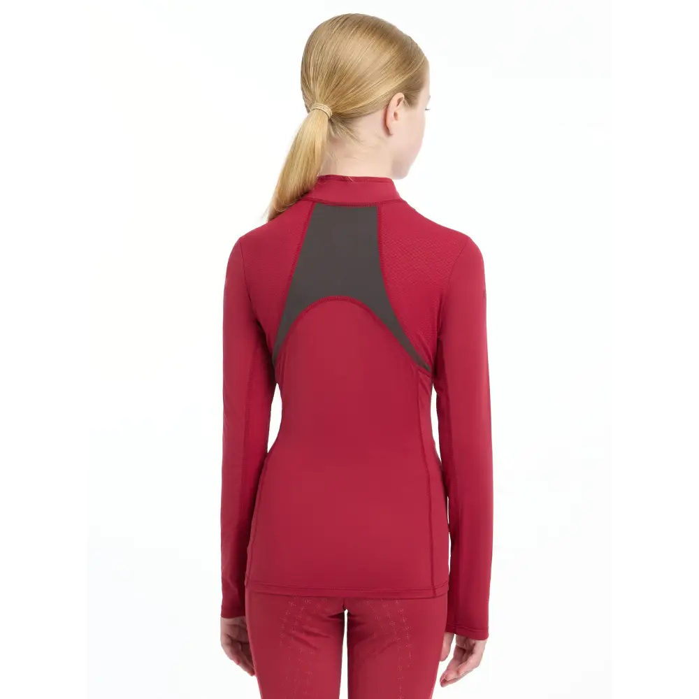 Lemieux Young Rider Mia Mesh Base Layer Ember - Base Layers