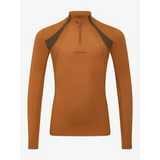 Lemieux Young Rider Mia Mesh Base Layer Ginger 7-8 years Ginger Base Layers