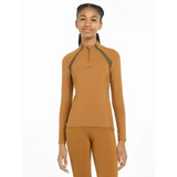 Lemieux Young Rider Mia Mesh Base Layer Ginger 7-8 years Ginger Base Layers