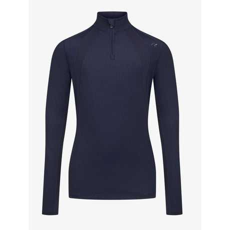 Lemieux Young Rider Mia Mesh Base Layer Navy 7-8 years LeMieux Baselayers Spring Summer 2024 From Barnstaple Equestrian Supplies