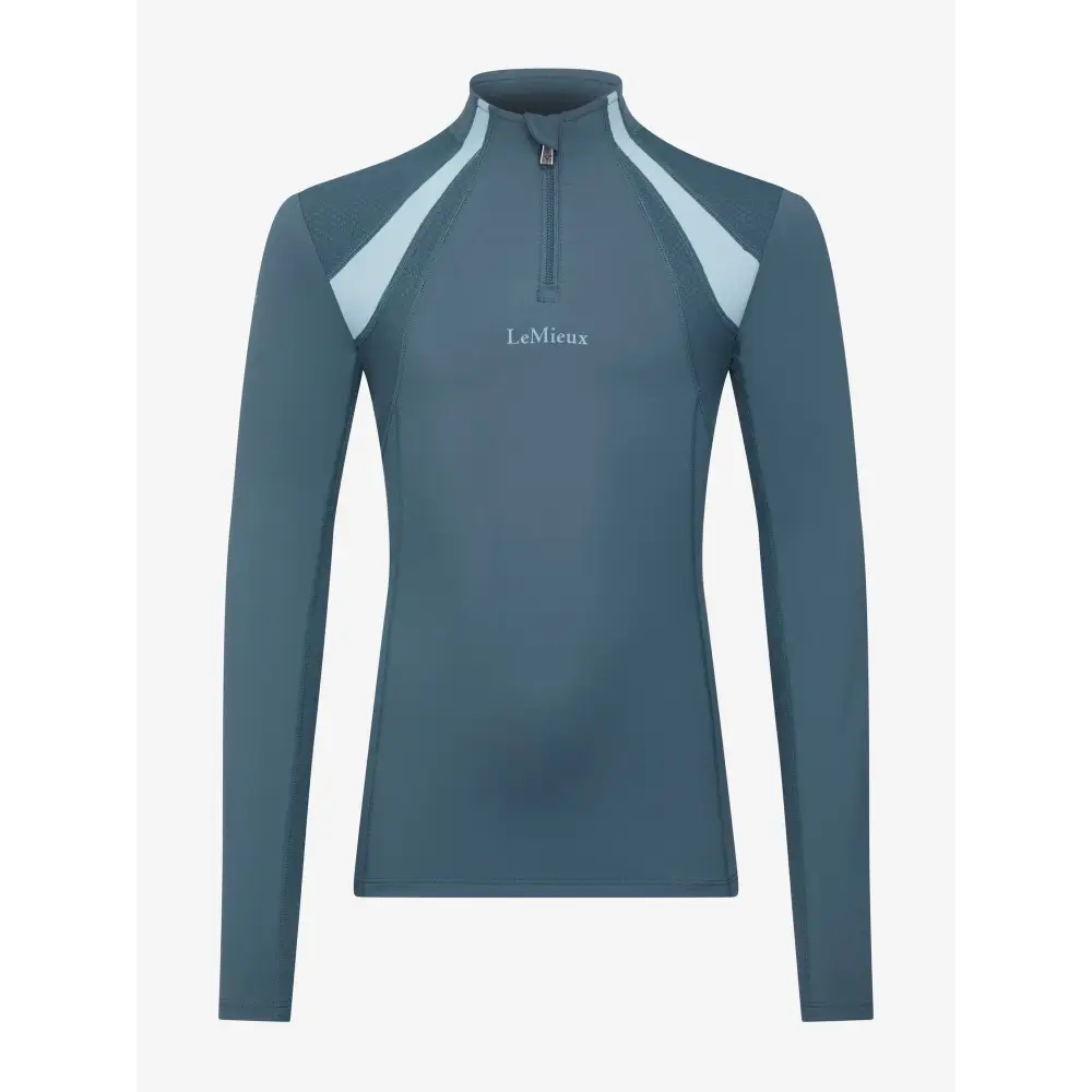 Lemieux Young Rider Mia Mesh Base Layer Petrol - 7-8 years / Petrol - Base Layers