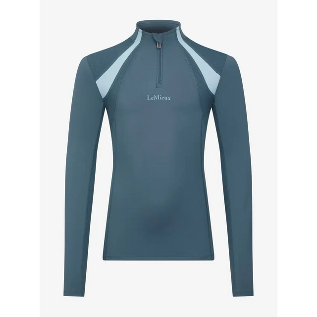 Lemieux Young Rider Mia Mesh Base Layer Petrol - 7-8 years / Petrol - Base Layers