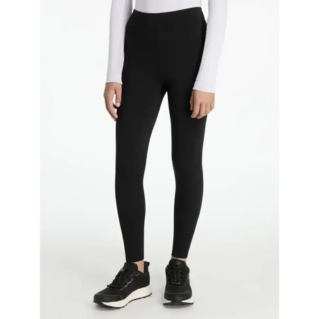 Lemieux Young Rider Nell Brushed Pull Ons Black Black 7-8 years Riding Tights