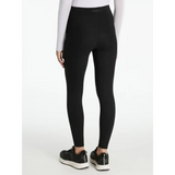 Lemieux Young Rider Nell Brushed Pull Ons Black Black 7-8 years Riding Tights