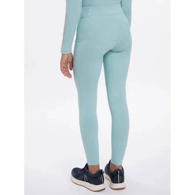 Lemieux Young Rider Orla Pull Ons Aqua Aqua 7-8 years Riding Tights