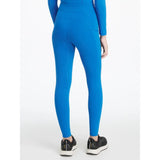 Bright blue lemieux young rider orla pull ons benetton blue leggings with sleek stretchy material and subtle side seams