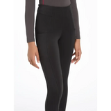 Lemieux Young Rider Orla Pull Ons Black 7-8 years Riding Tights