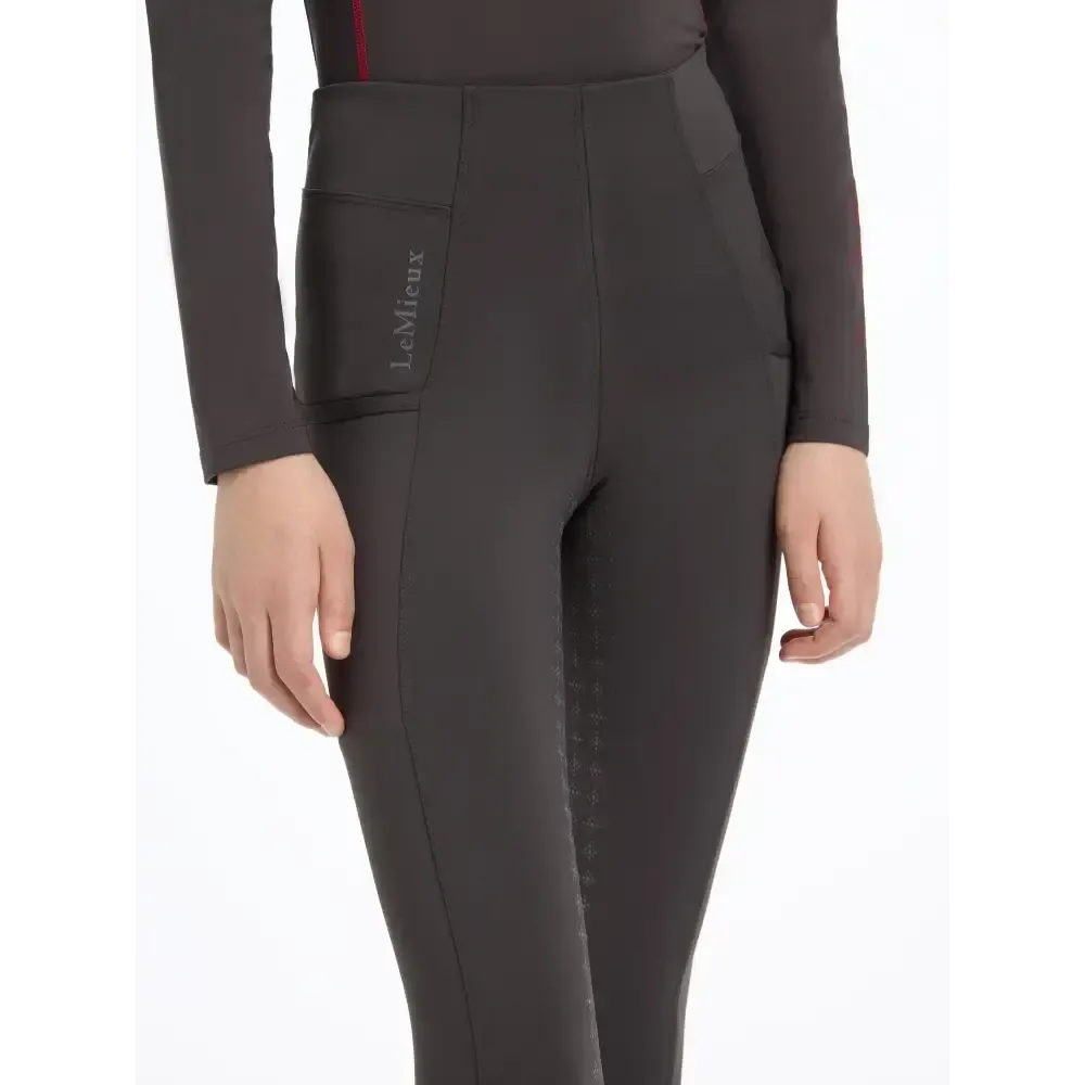 Lemieux Young Rider Orla Pull Ons Cinder 7-8 years Riding Tights