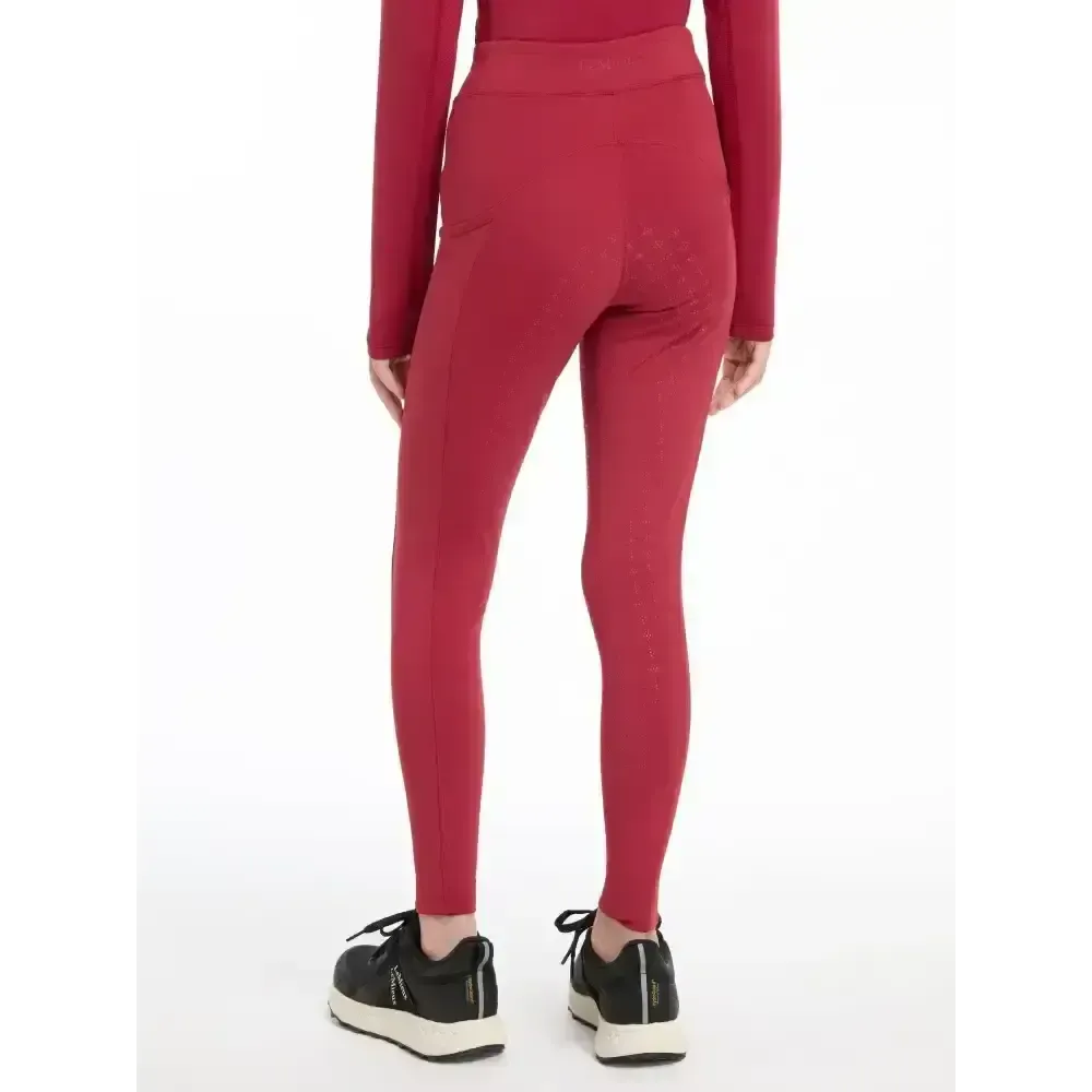 Lemieux Young Rider Orla Pull Ons Ember 7-8 Years Ember Riding Tights