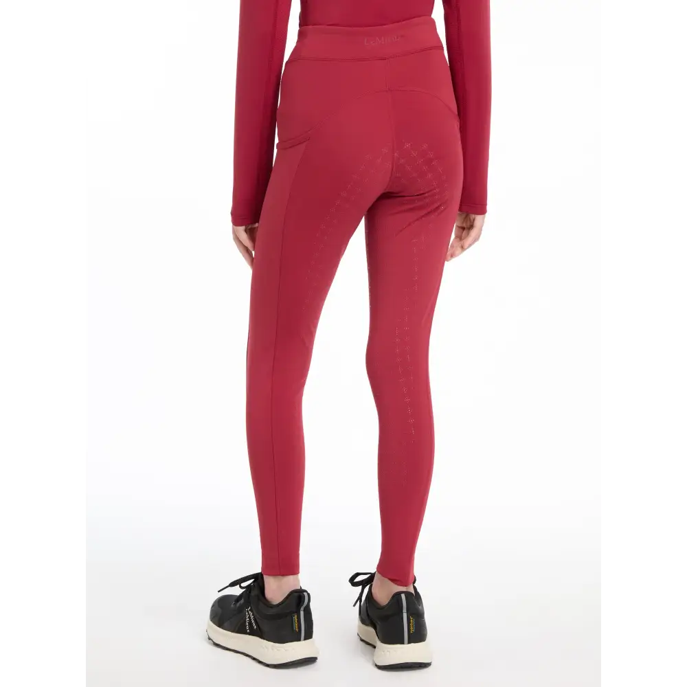 Lemieux Young Rider Orla Pull Ons Ember - Riding Tights