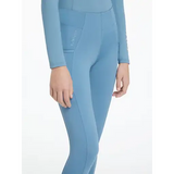 LeMieux Young Rider Orla Pull Ons Ice Blue Ice Blue 7-8 Years Riding Tights