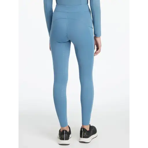 LeMieux Young Rider Orla Pull Ons Ice Blue Ice Blue 7-8 Years Riding Tights