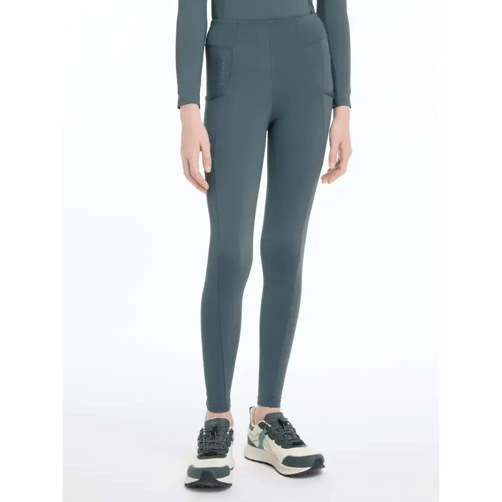 Lemieux Young Rider Orla Pull Ons Petrol 7-8 years Riding Tights