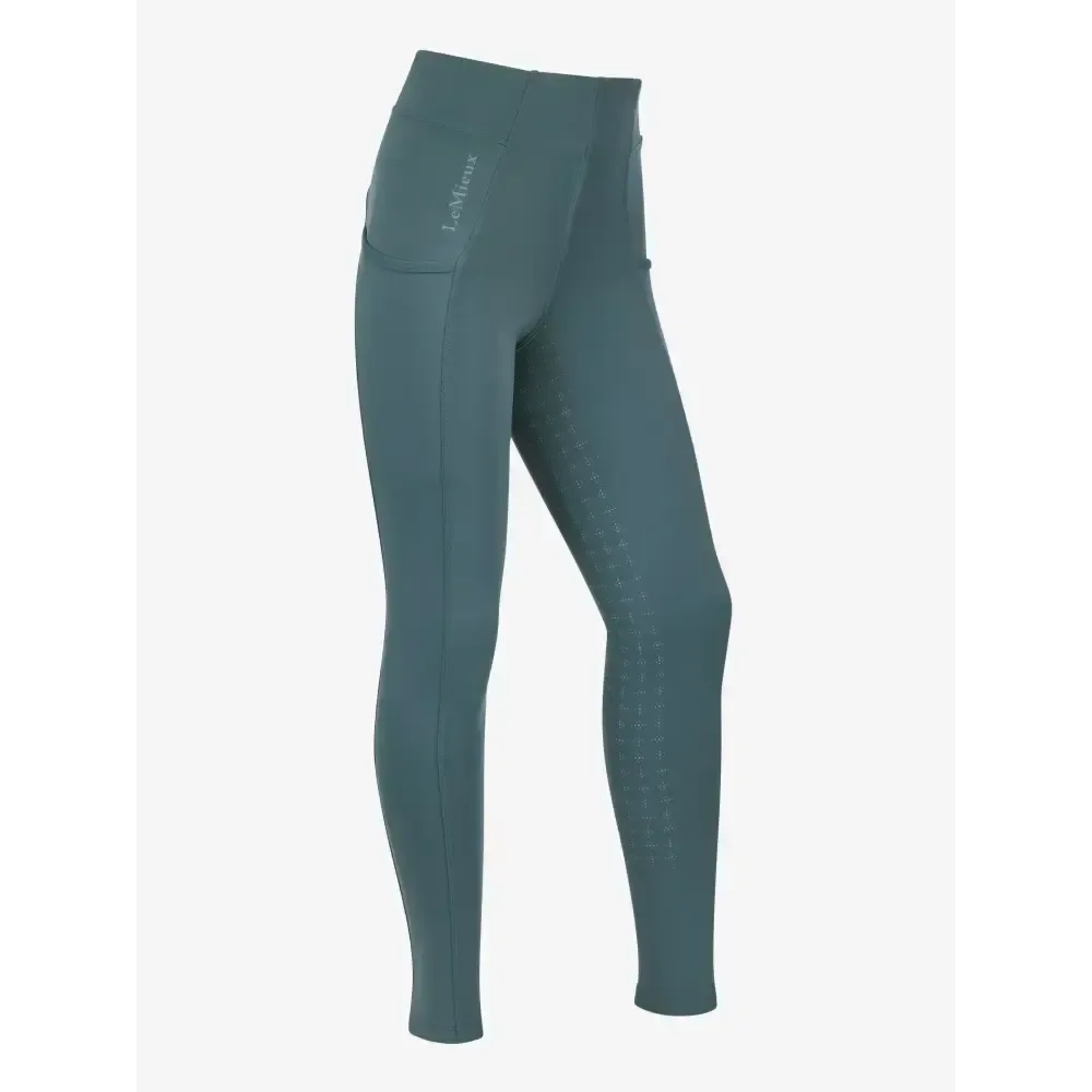 Lemieux Young Rider Orla Pull Ons Petrol 7-8 years Riding Tights