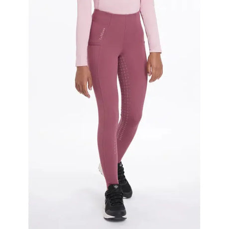 Lemieux Young Rider Orla Pull Ons Rosewood Rosewood 7-8 years Legwear