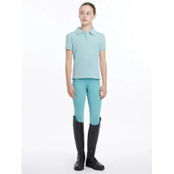 Lemieux Young Rider Polo Shirt Aqua Aqua 7-8 years Polo Shirts