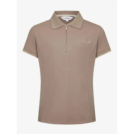 Lemieux Young Rider Polo Shirt Mink 7-8 Years Polo Shirts & T Shirts