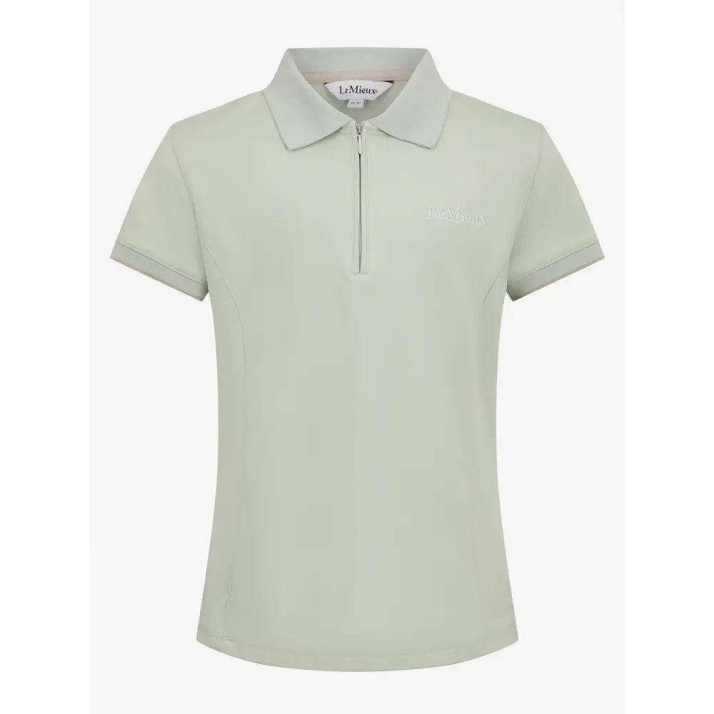 Lemieux Young Rider Polo Shirt Pistachio 11-12 Years Polo Shirts & T Shirts Barnstaple Equestrian Supplies