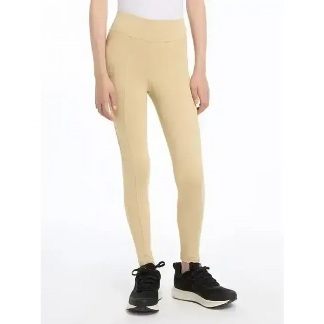 LeMieux Young Rider Pull On Breech Beige 11-12 years Beige Riding Tights