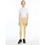 LeMieux Young Rider Pull On Breech Beige 11-12 years Beige Riding Tights