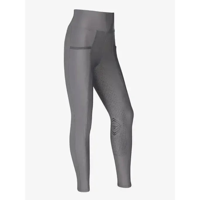LeMieux Young Rider Pull On Breeches Slate 7-8 years Slate Riding Tights