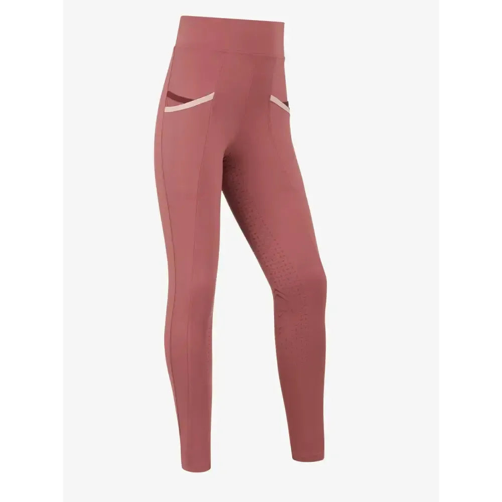 LeMieux Young Rider Pull On Mini Orchid Orchid 3-4 Years Riding Tights