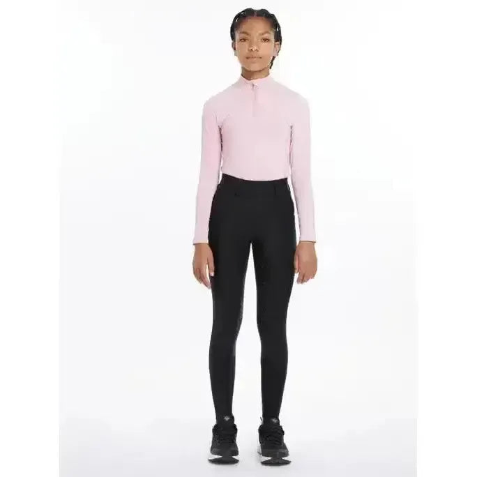 Lemieux Young Rider Remi Breggings Black Black 7-8 Years Legwear
