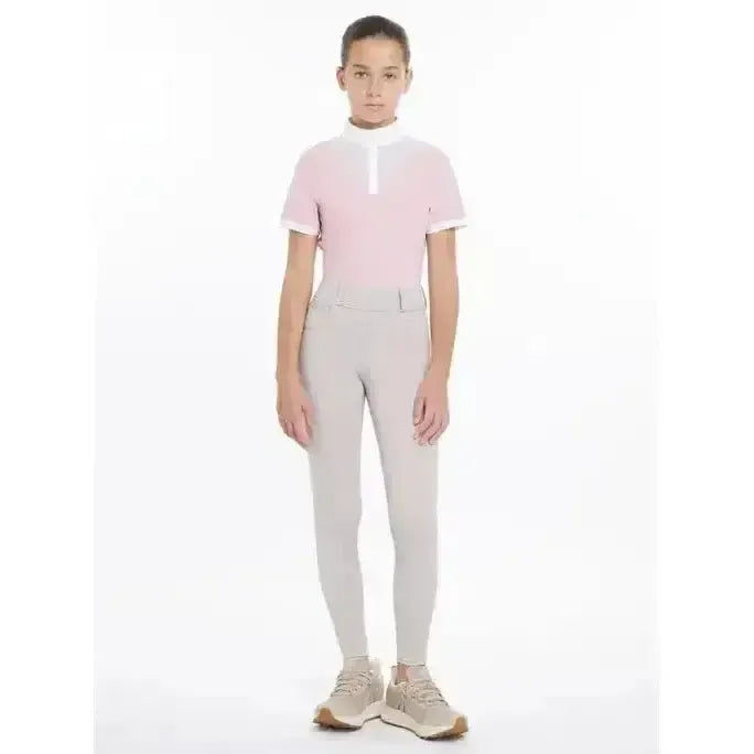 Lemieux Young Rider Remi Breggings Stone Stone 7-8 Years Legwear