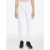 White lemieux young rider remi breggings with high-waisted sleek fit perfect for riding in remi breggings white style