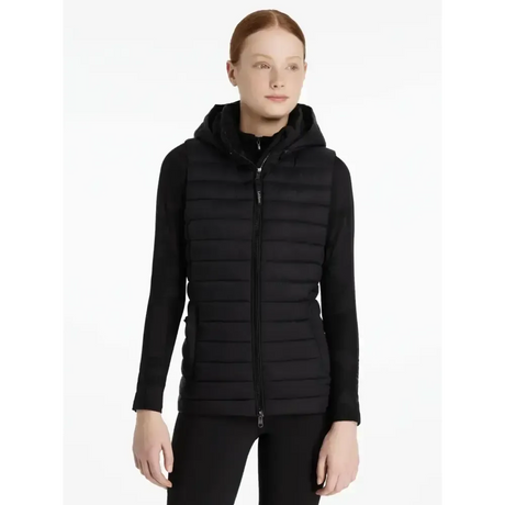 Lemieux Young Rider Ruby Puffer Gilet Black Black 7-8 years Gilets