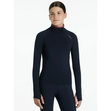 Lemieux Young Rider Savannah Snood Base Layer Navy Navy 7-8 years Base Layers