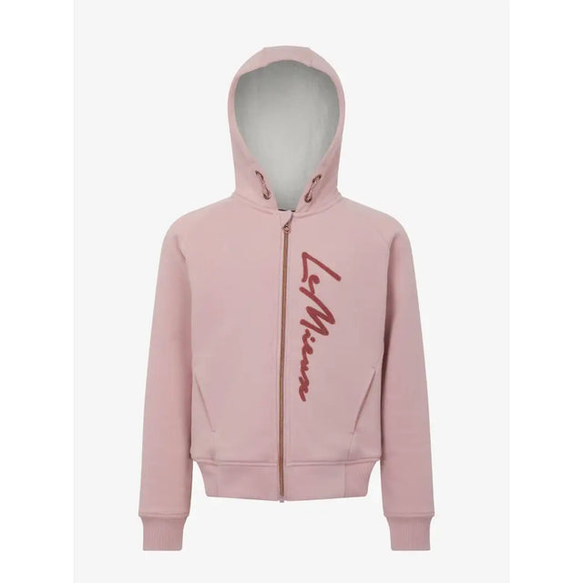LeMieux Young Rider Sherpa Lined Hollie Hoodie Pink Quartz-9-10 Years-Hoodies-LeMieux-Barnstaple Equestrian Supplies Tack Shop