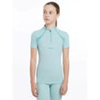 Lemieux Young Rider Short Sleeve Mia Mesh Base Layer Aqua Aqua 7-8 years Base Layers
