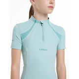 Lemieux Young Rider Short Sleeve Mia Mesh Base Layer Aqua Aqua 7-8 years Base Layers