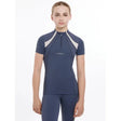 Lemieux Young Rider Short Sleeve Mia Mesh Base Layer Dusk Blue Dusk Blue 7-8 years Base Layers