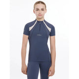 Lemieux Young Rider Short Sleeve Mia Mesh Base Layer Dusk Blue Dusk Blue 7-8 years Base Layers
