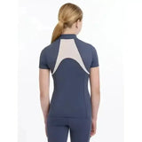 Lemieux Young Rider Short Sleeve Mia Mesh Base Layer Dusk Blue Dusk Blue 7-8 Years Base Layers