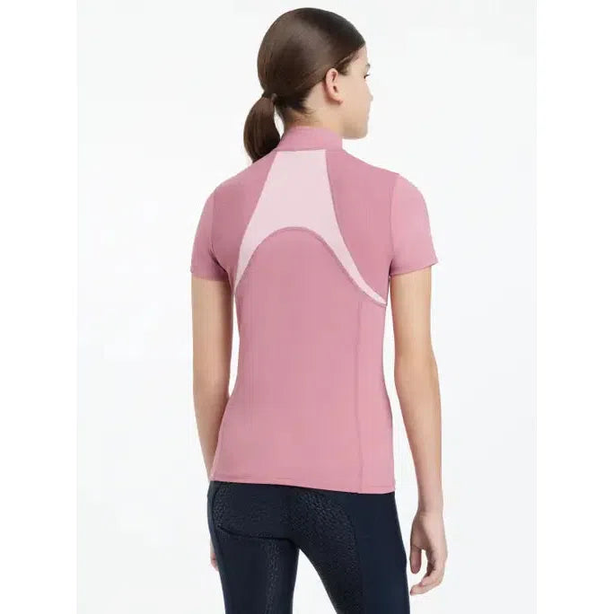 Lemieux Young Rider Short Sleeve Mia Mesh Base Layer Peony Peony 7-8 years Base Layers