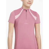 Lemieux Young Rider Short Sleeve Mia Mesh Base Layer Peony Peony 7-8 years Base Layers