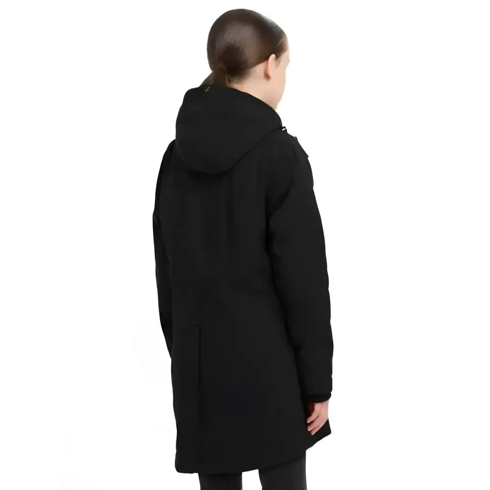 Lemieux Young Rider Skye Waterproof Coat Black 7-8 years Black Outdoor Coats & Jackets