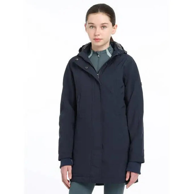 Lemieux Young Rider Skye Waterproof Coat Navy - 7-8 years / Navy - Outdoor Coats & Jackets