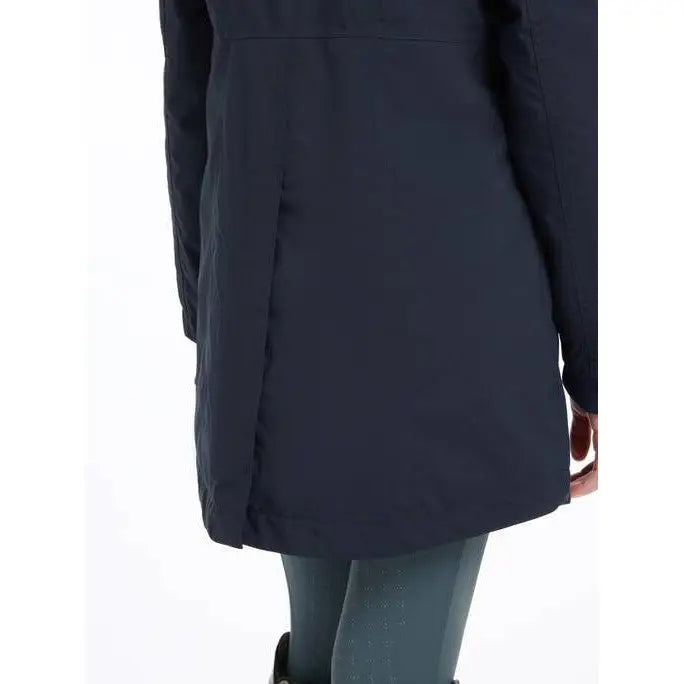 Lemieux Young Rider Skye Waterproof Coat Navy - Outdoor Coats & Jackets