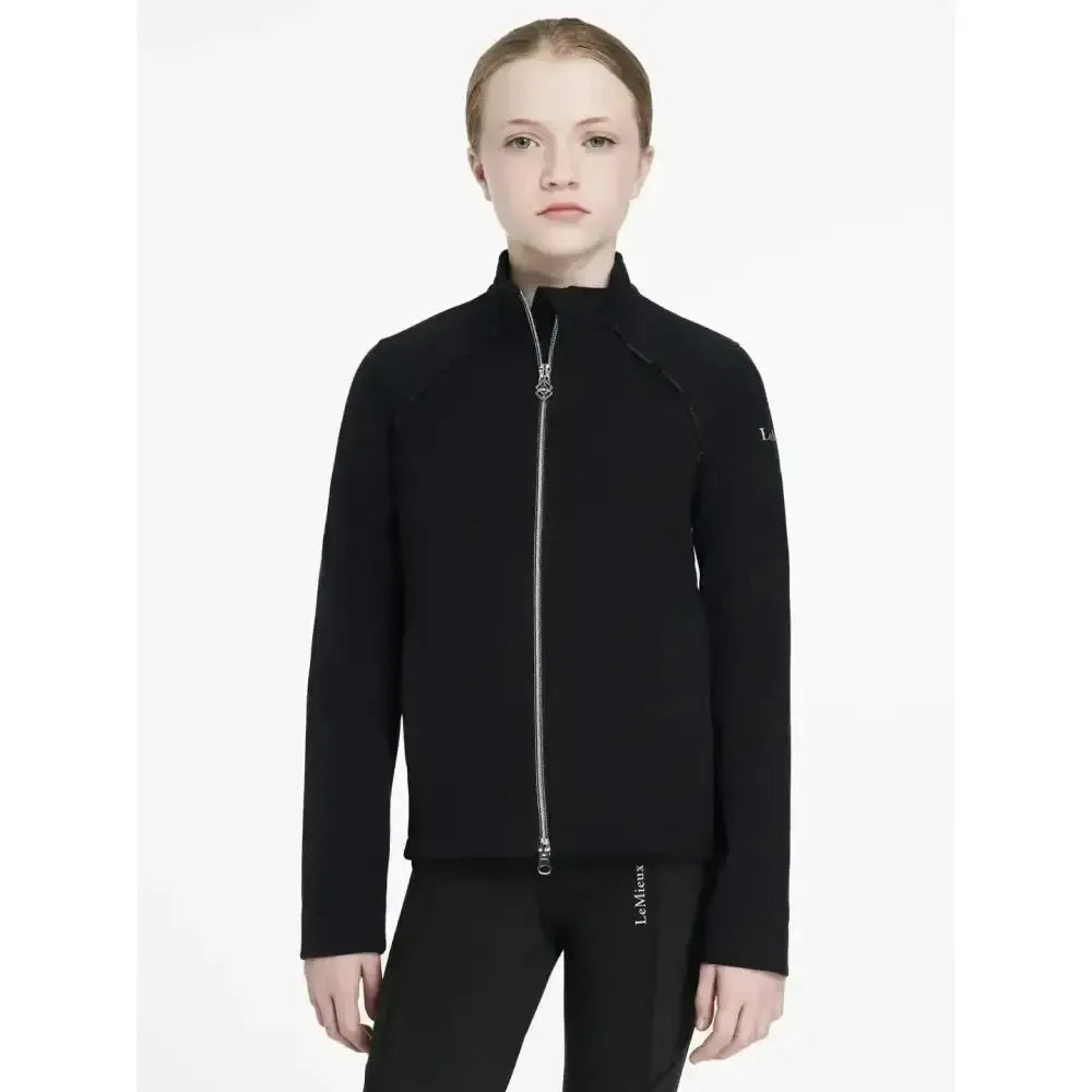 LeMieux Young Rider Soft Shell Jacket Black Black 7-8 years Coats & Jackets