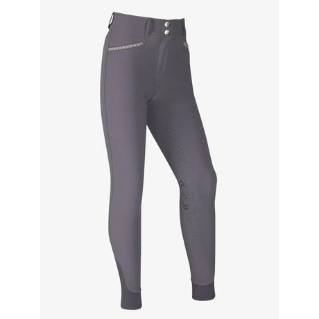 LeMieux Young Rider St Tropez Breech Slate 9-10 Years Riding Breeches Barnstaple Equestrian Supplies