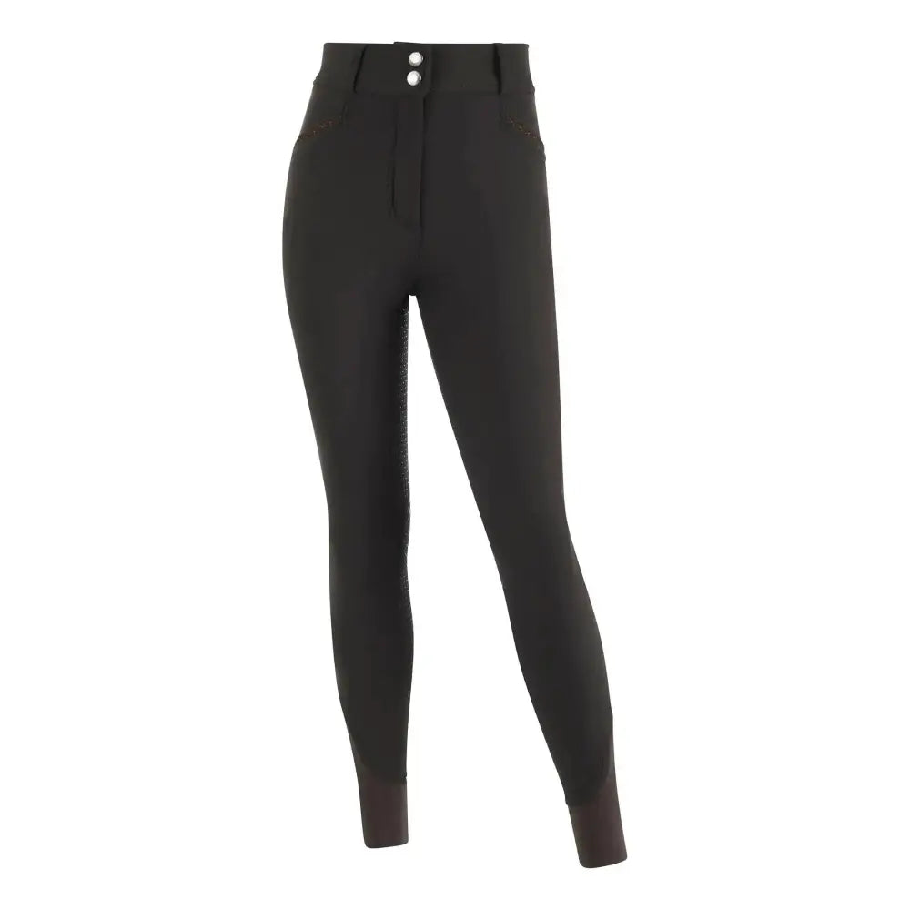 LeMieux Young Rider St Tropez Breeches Liquorice 9-10 Years Breeches Barnstaple Equestrian Supplies